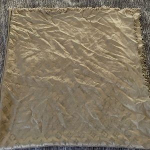 Louis Vuitton Beige Monogram Shawl Scarf